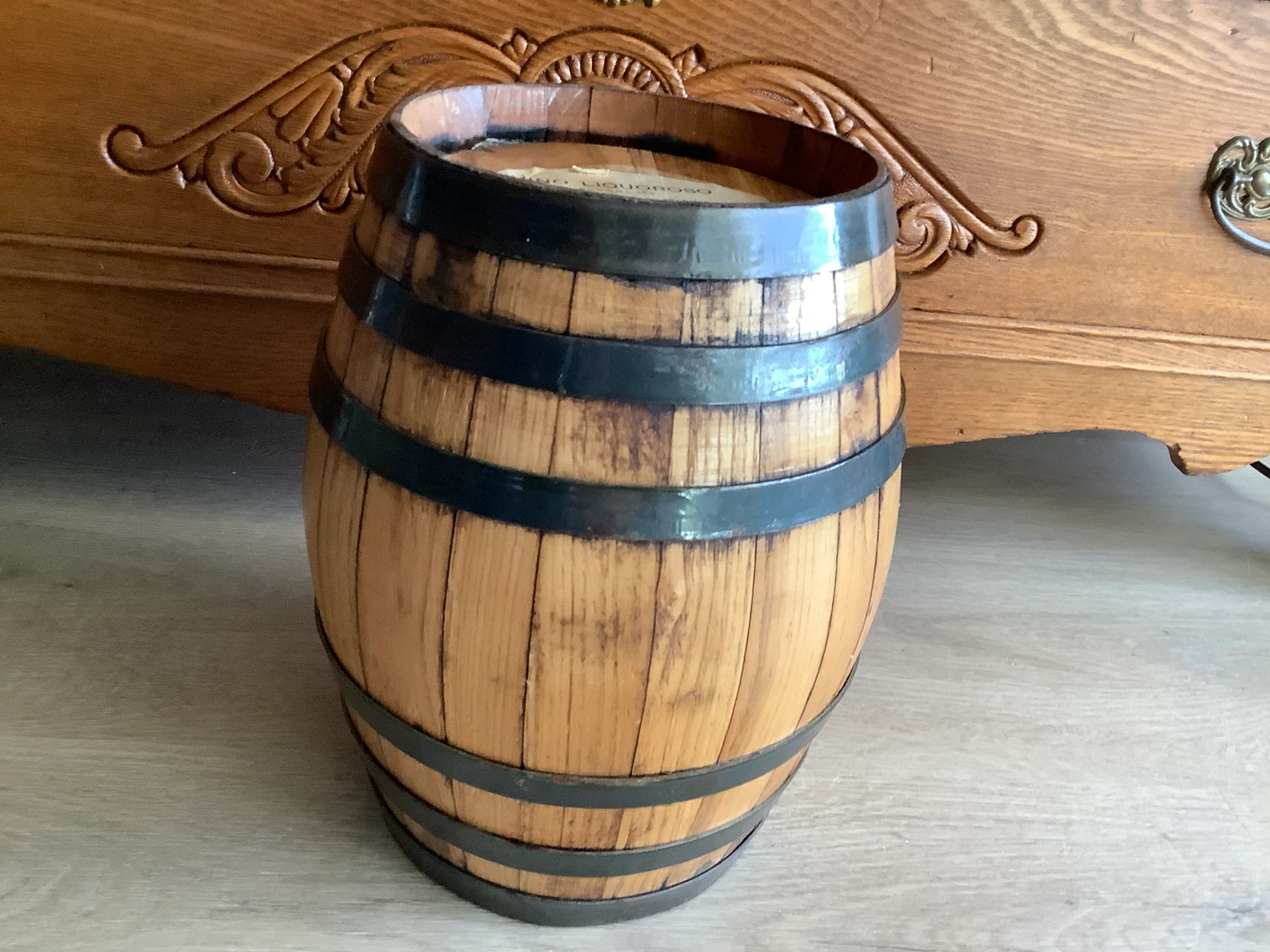Ant Italian Cudia Empty Mini Marsala 5L Wine Cask/Barrel 🐞 - photo 4