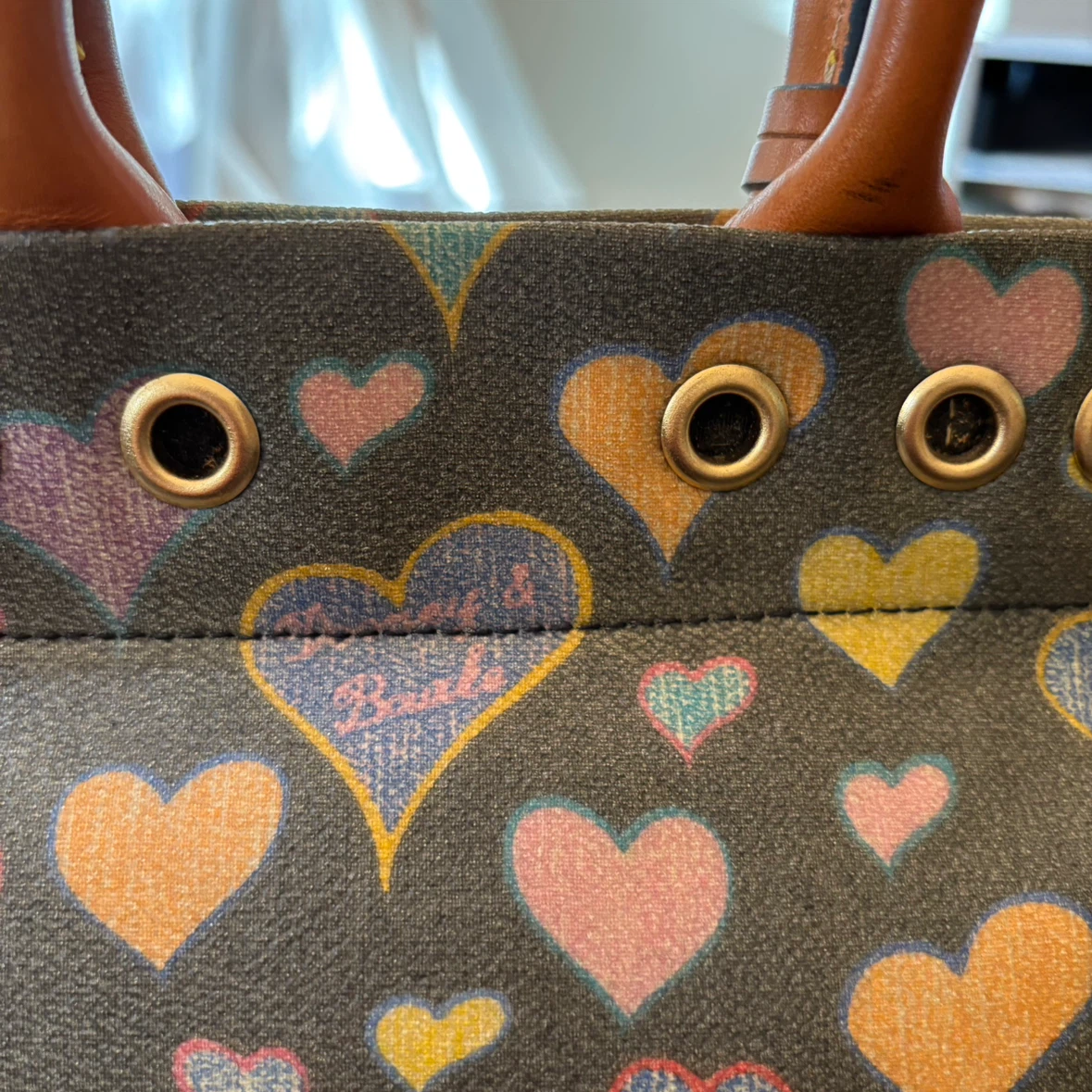 Dooney & Bourke Heart Print Handbag - photo 2