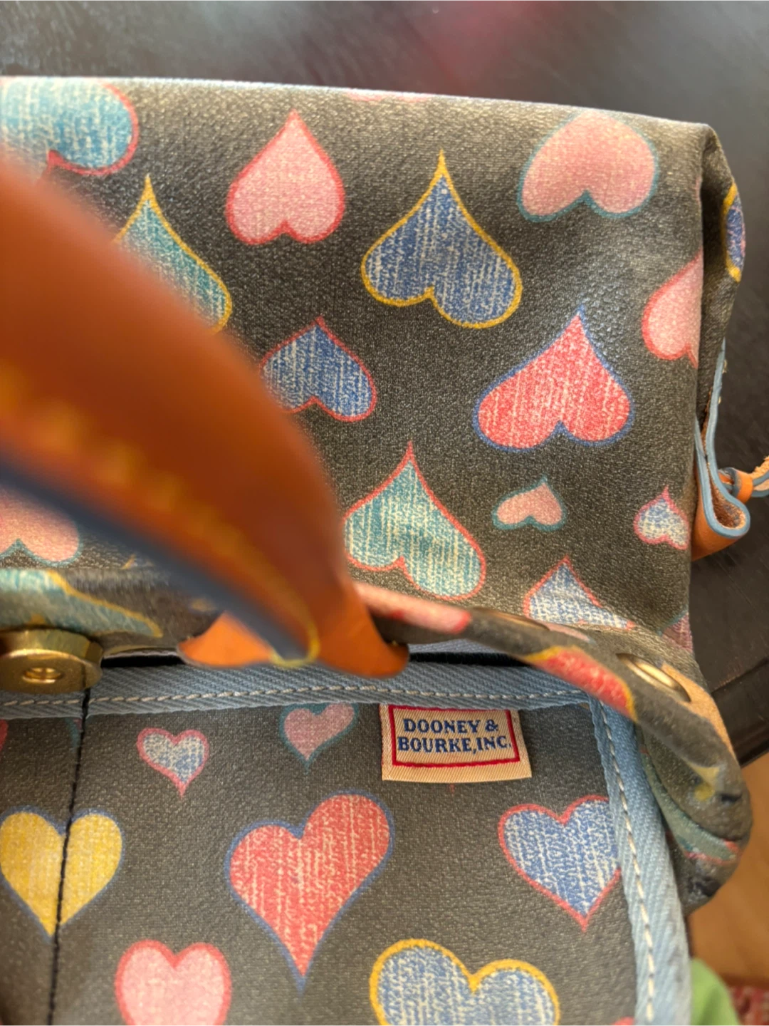 Dooney & Bourke Heart Print Handbag - photo 5