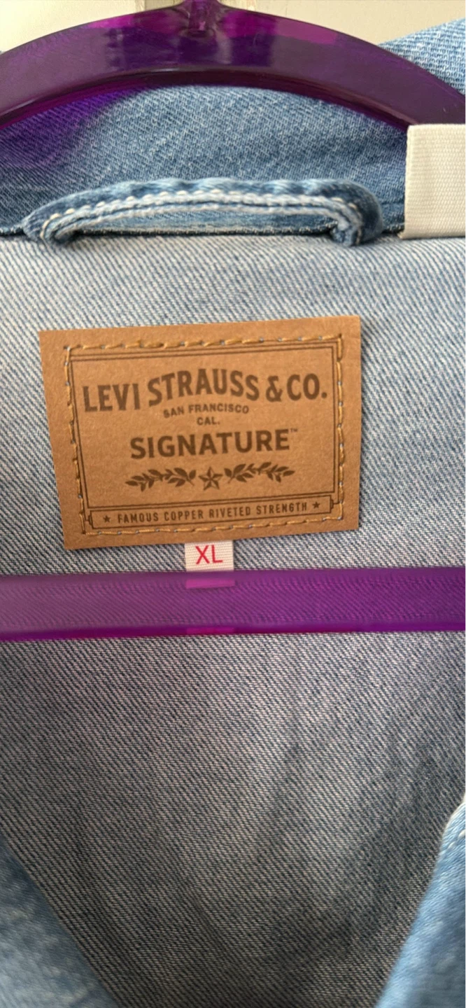Levi Strauss Signature Denim Jacket - XL - photo 2
