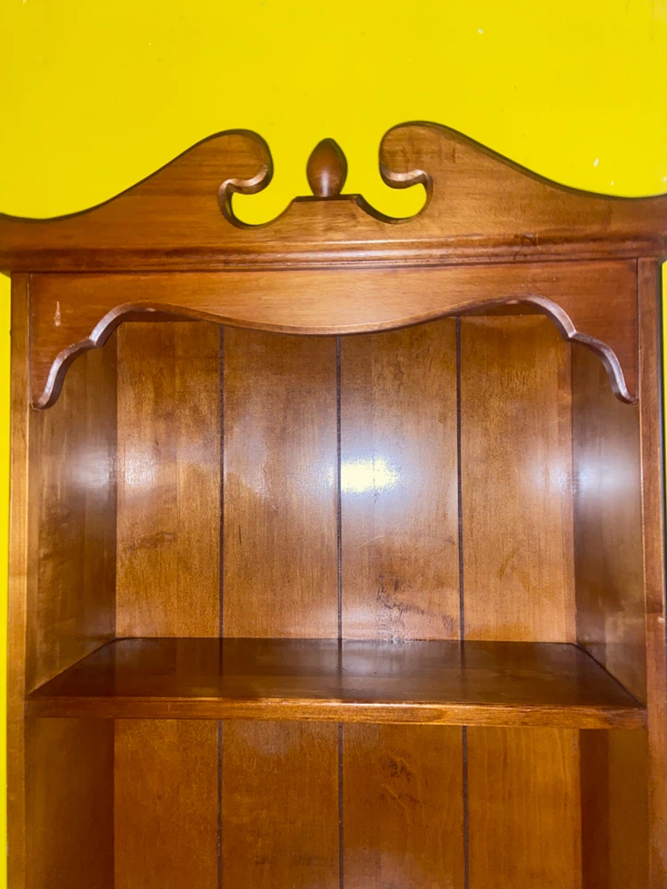 Vintage Wooden Secretary Desk with Hutch - photo 2