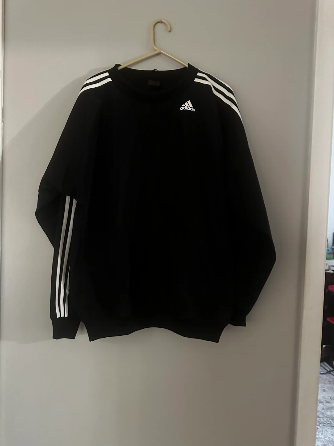Adidas Black Pullover Sweatshirt