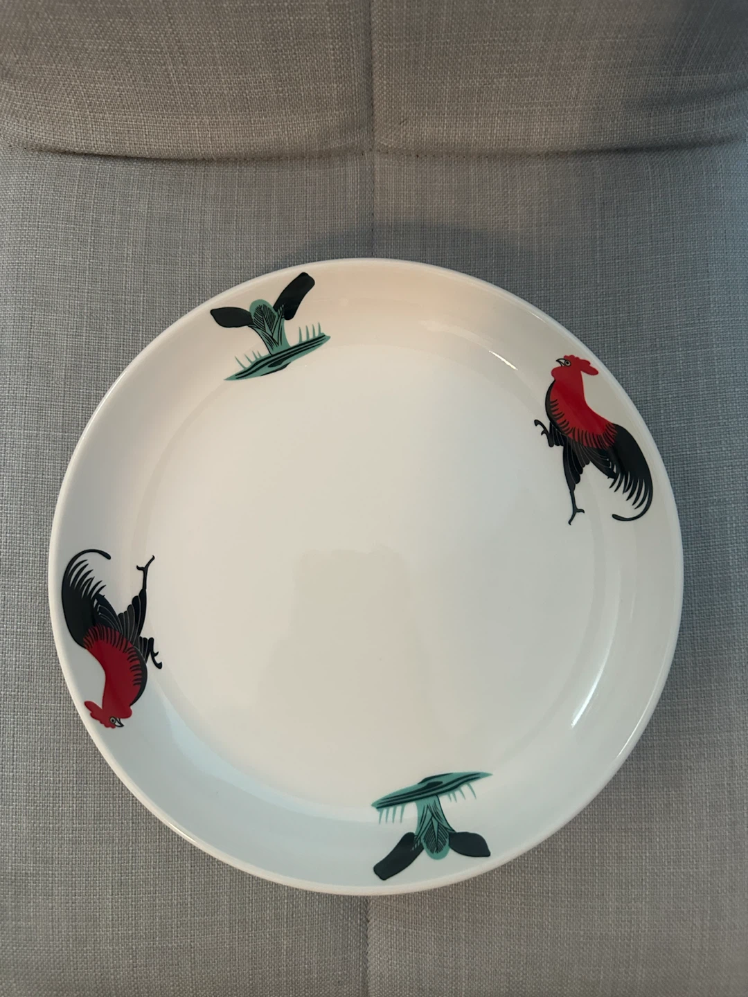 Ceramic Rooster Plate