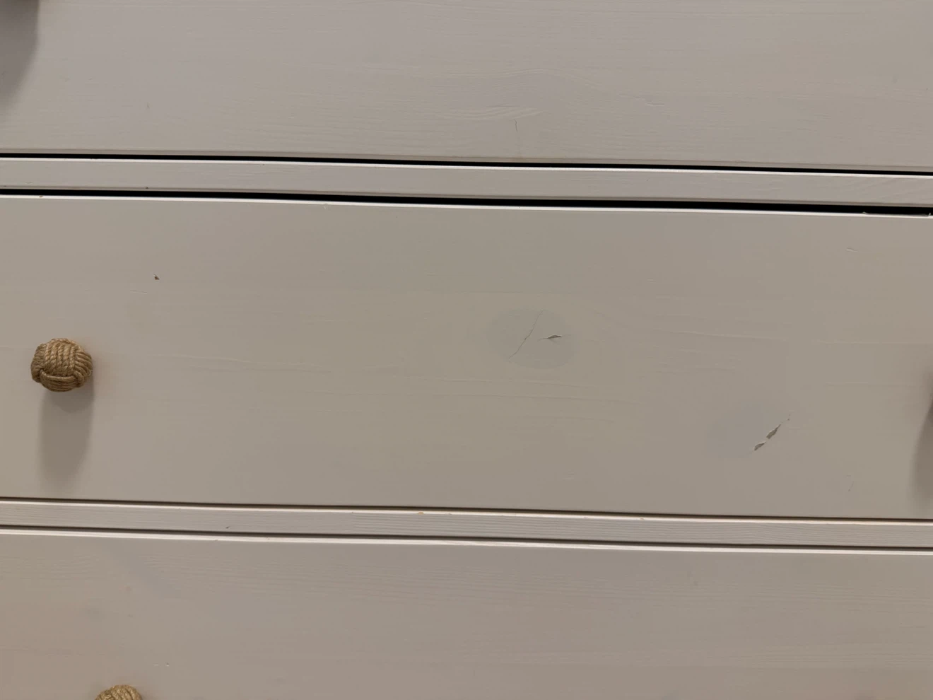 IKEA Dresser with glass top - photo 3