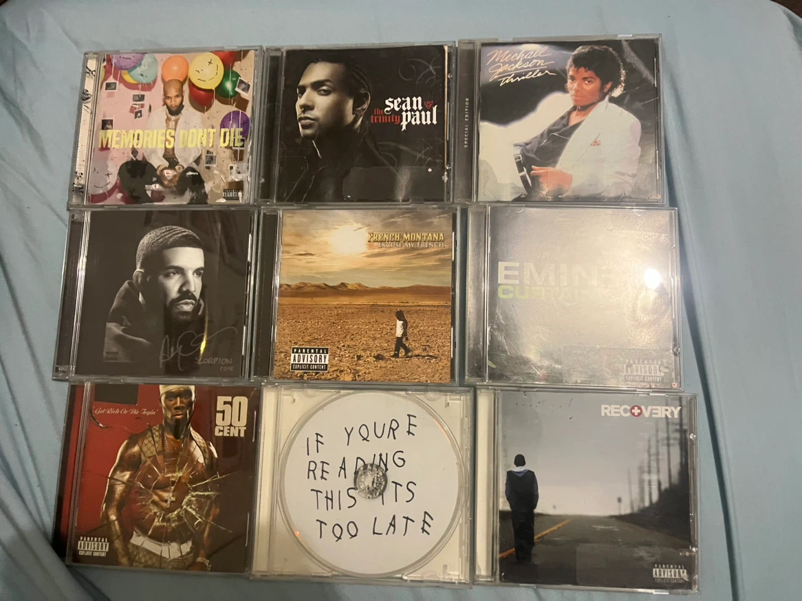 Assorted Hip Hop and Rap Music bundle
