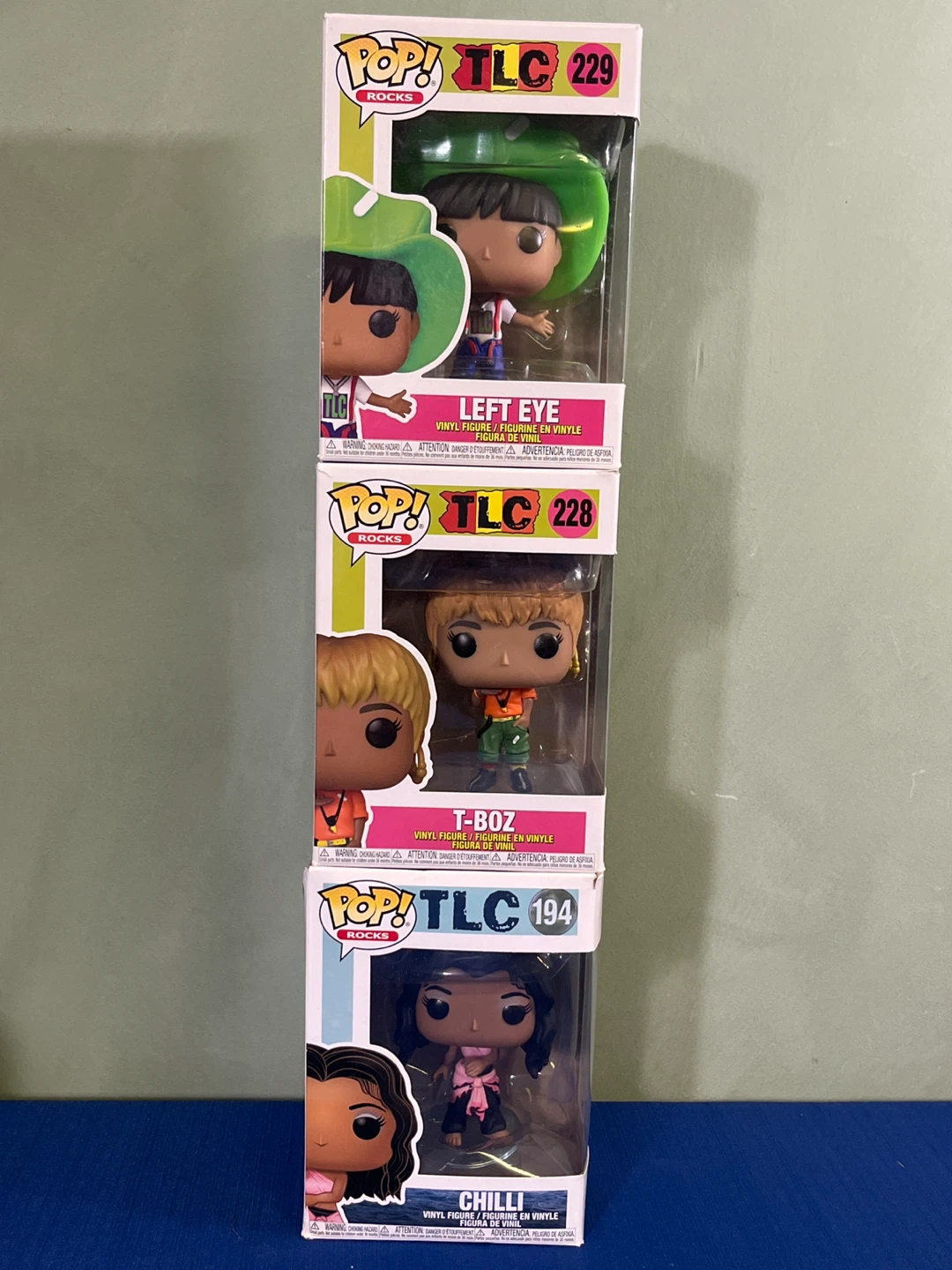 Funko Pop TLC Lot (Chilli #194, Left Eye #229, T-Boz #228) - photo 2