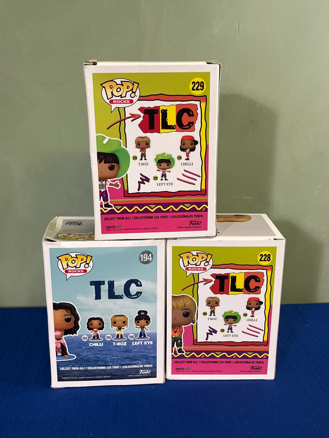 Funko Pop TLC Lot (Chilli #194, Left Eye #229, T-Boz #228) - photo 3