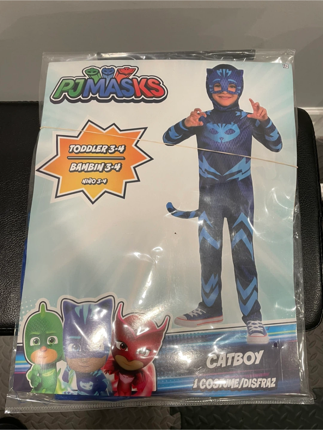 PJ Masks Catboy Costume Toddler 3-4