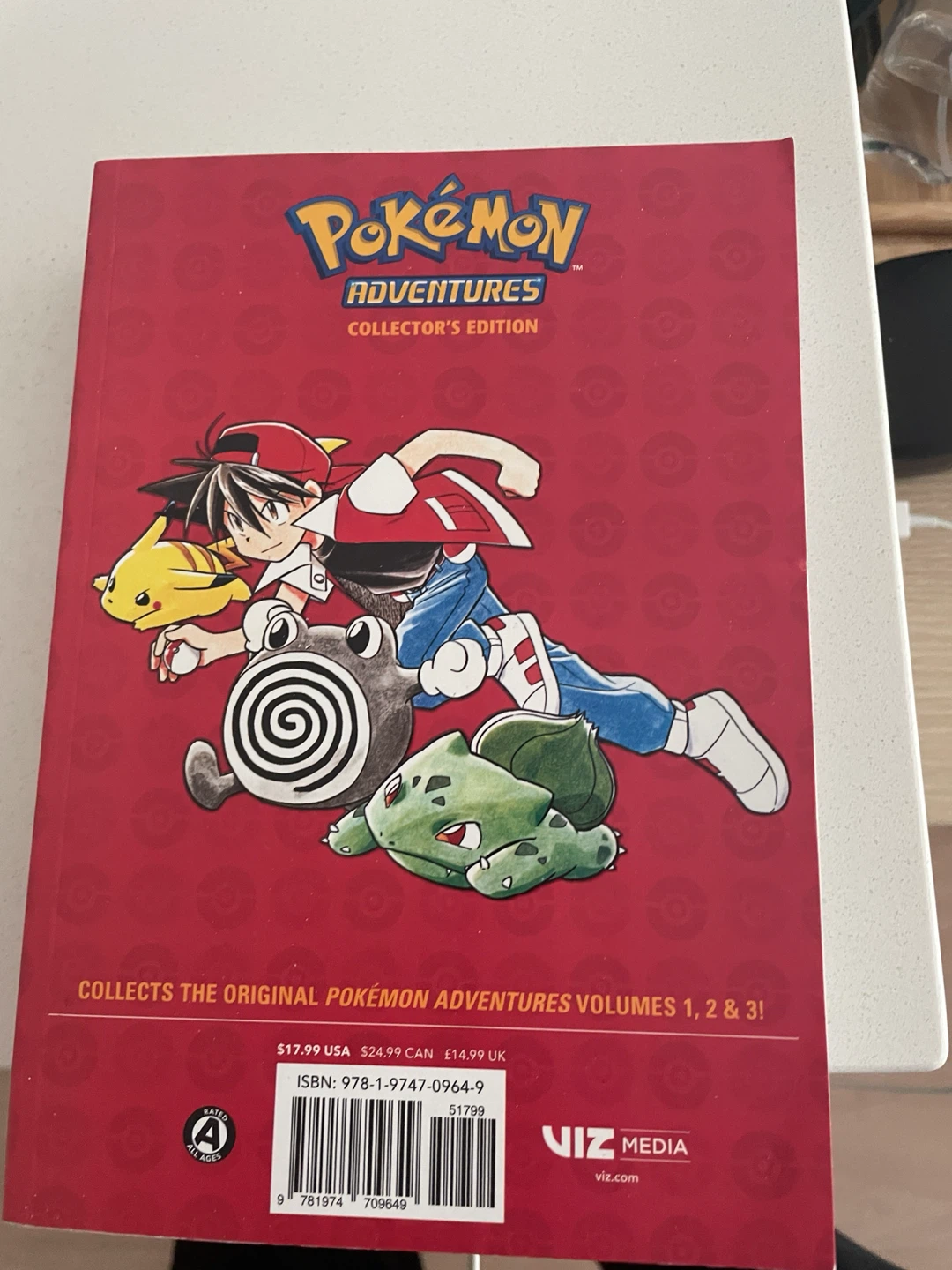 Manga Pokémon Adventures Collector's Edition Vol. 01a - photo 3