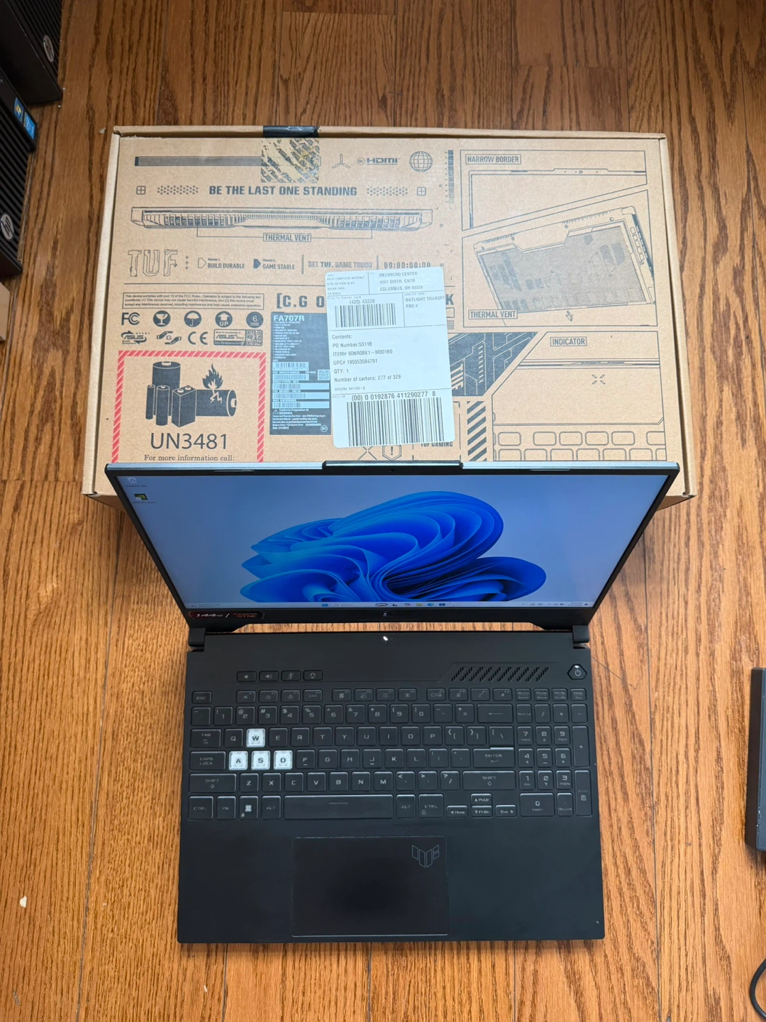 2022 ASUS TUF Gaming Laptop RTX 3050 Ti - photo 2