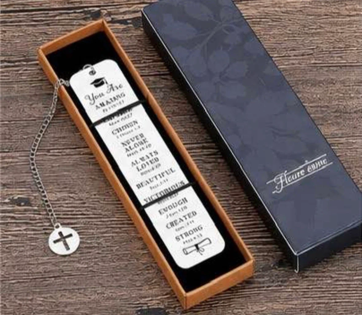 Her Him Christian Religious Inspirational Bookmark