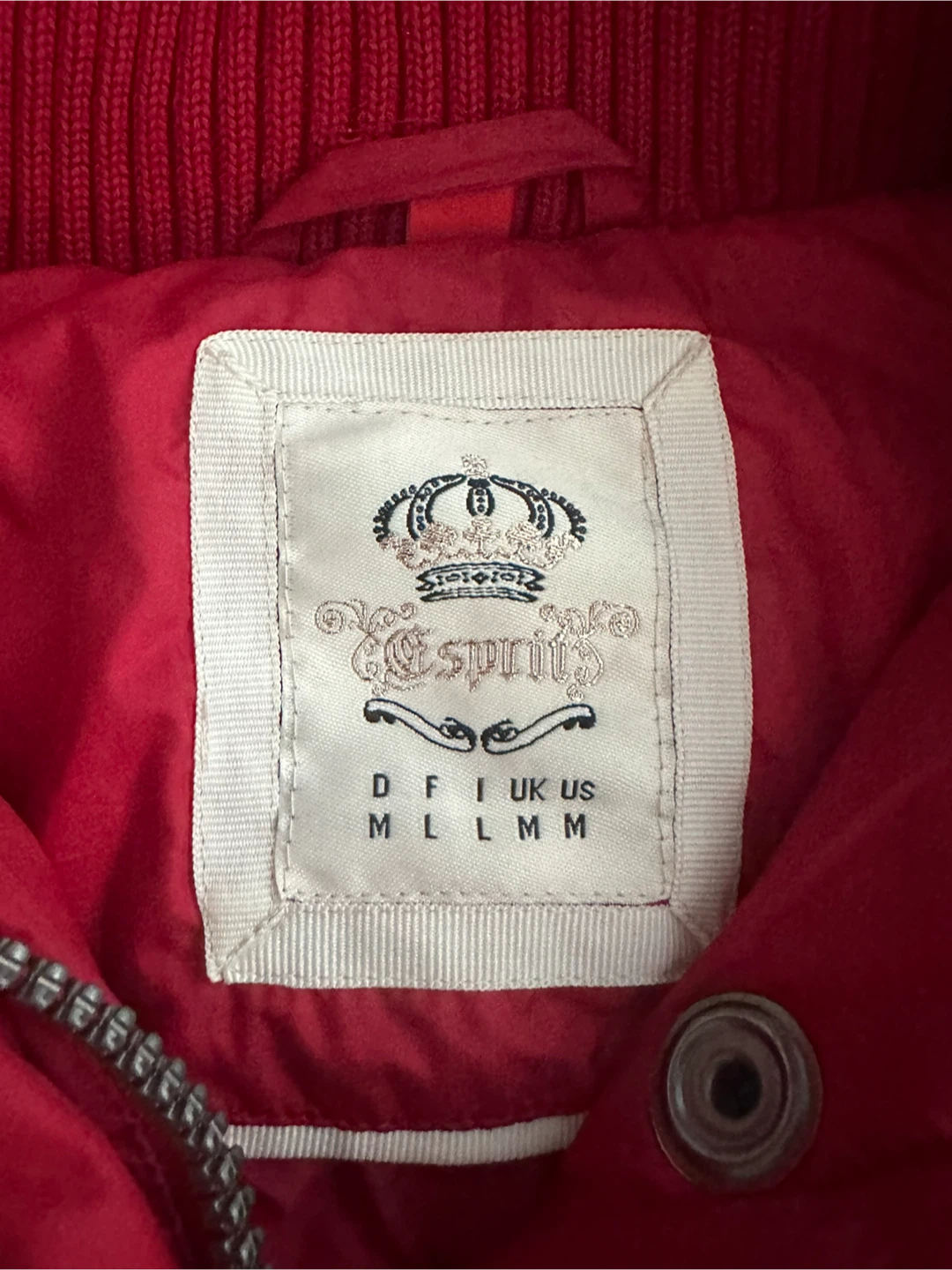 Esprit Red Winter Puffer Jacket - photo 2