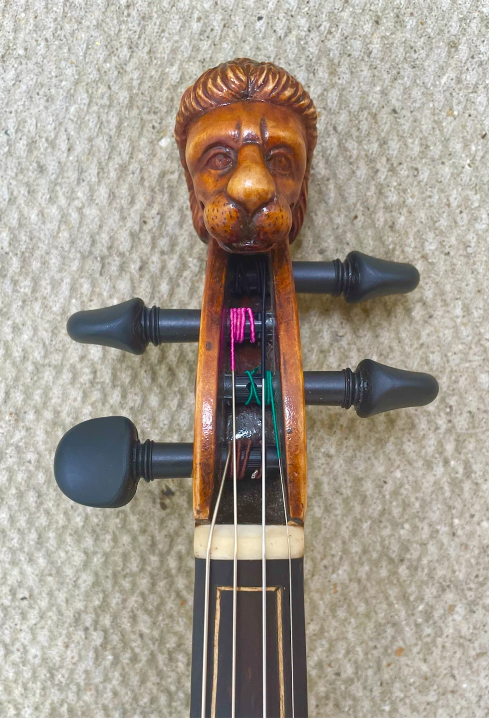 Gliga Maestro Lion Head Violin - photo 5