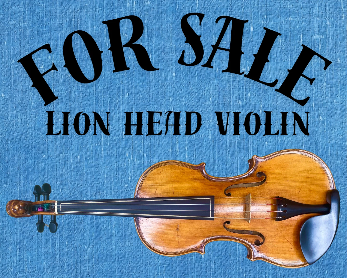 Gliga Maestro Lion Head Violin