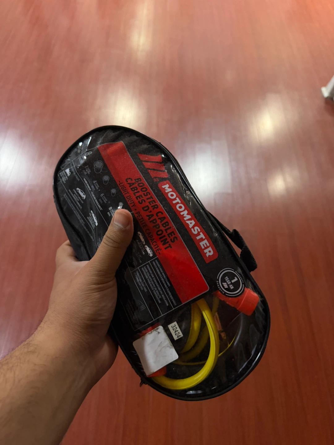 MotoMaster Light Duty Booster Cables