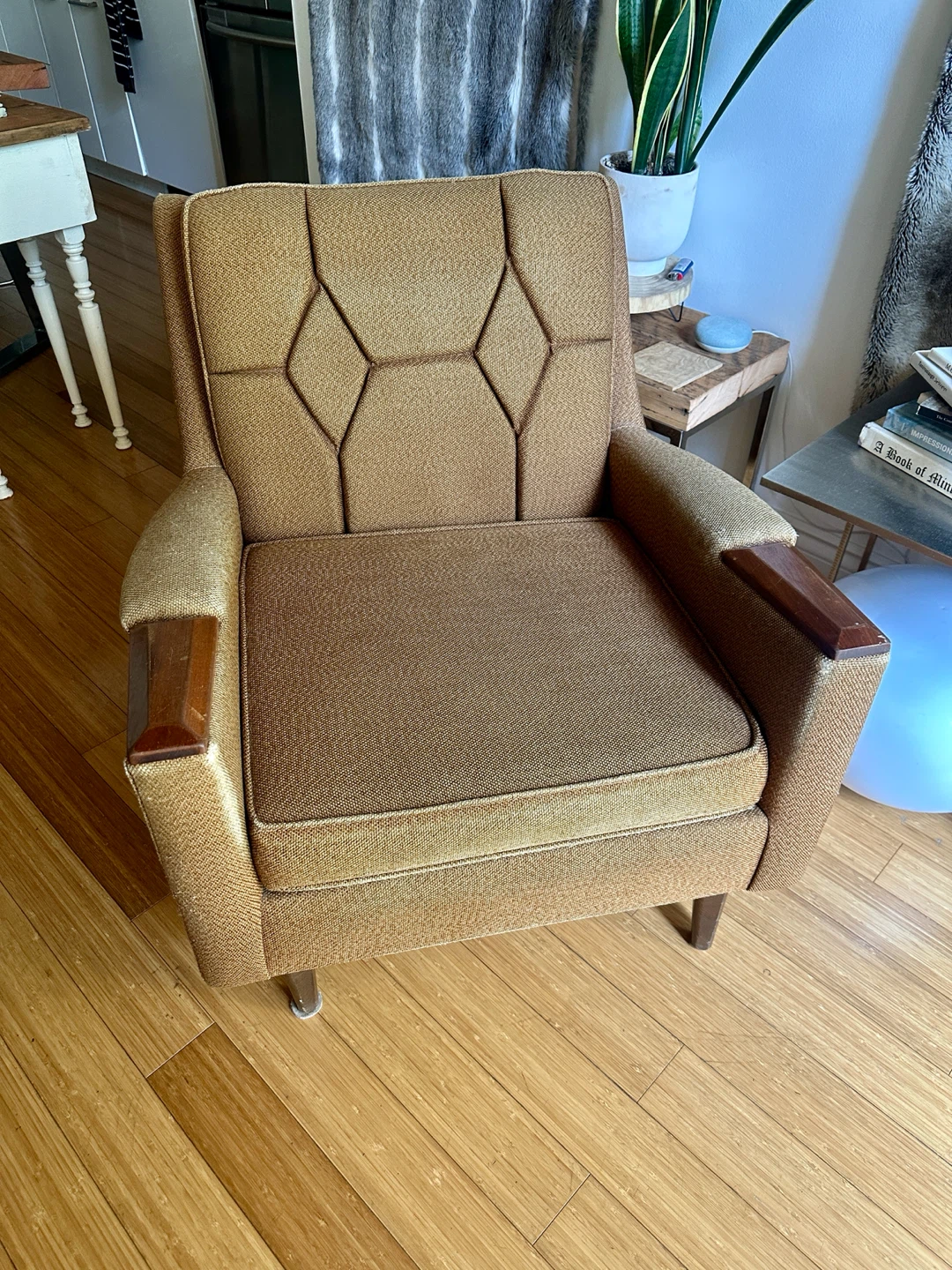 VINTAGE MCM TRAK ARM CHAIR LOUNGER MID CENTURY MODERN ATOMIC