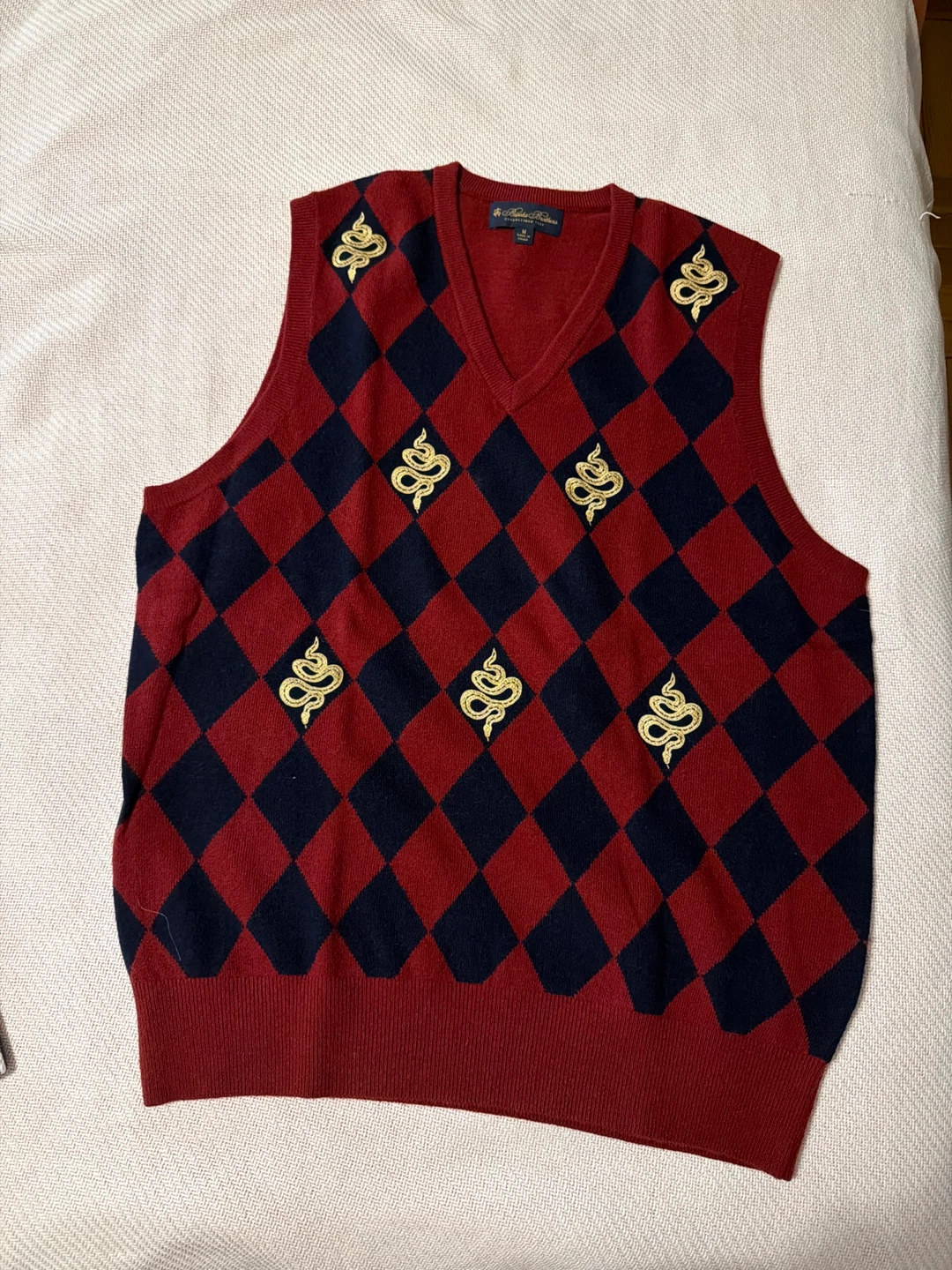 Brooks Brothers Argyle Sweater Vest