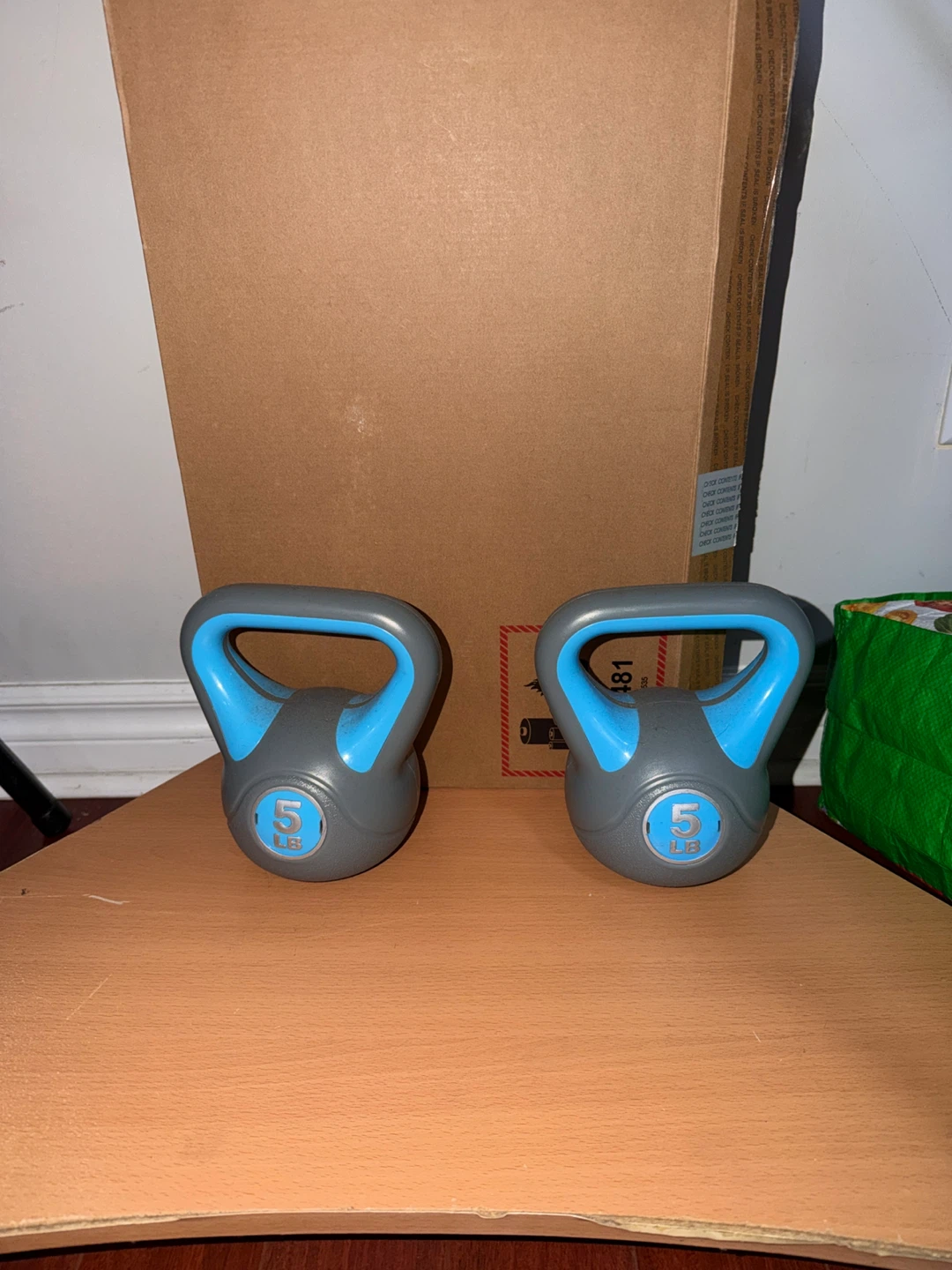 Set of Two 5lb Kettlebells