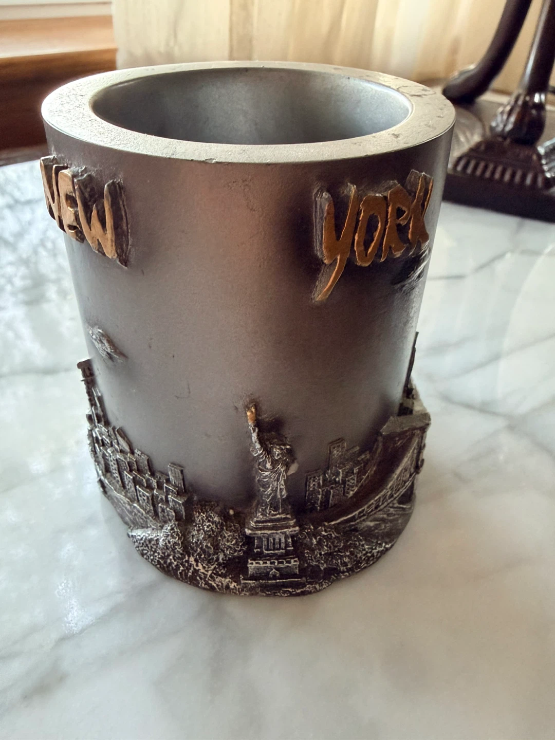 New York City Skyline Pen Holder - photo 3