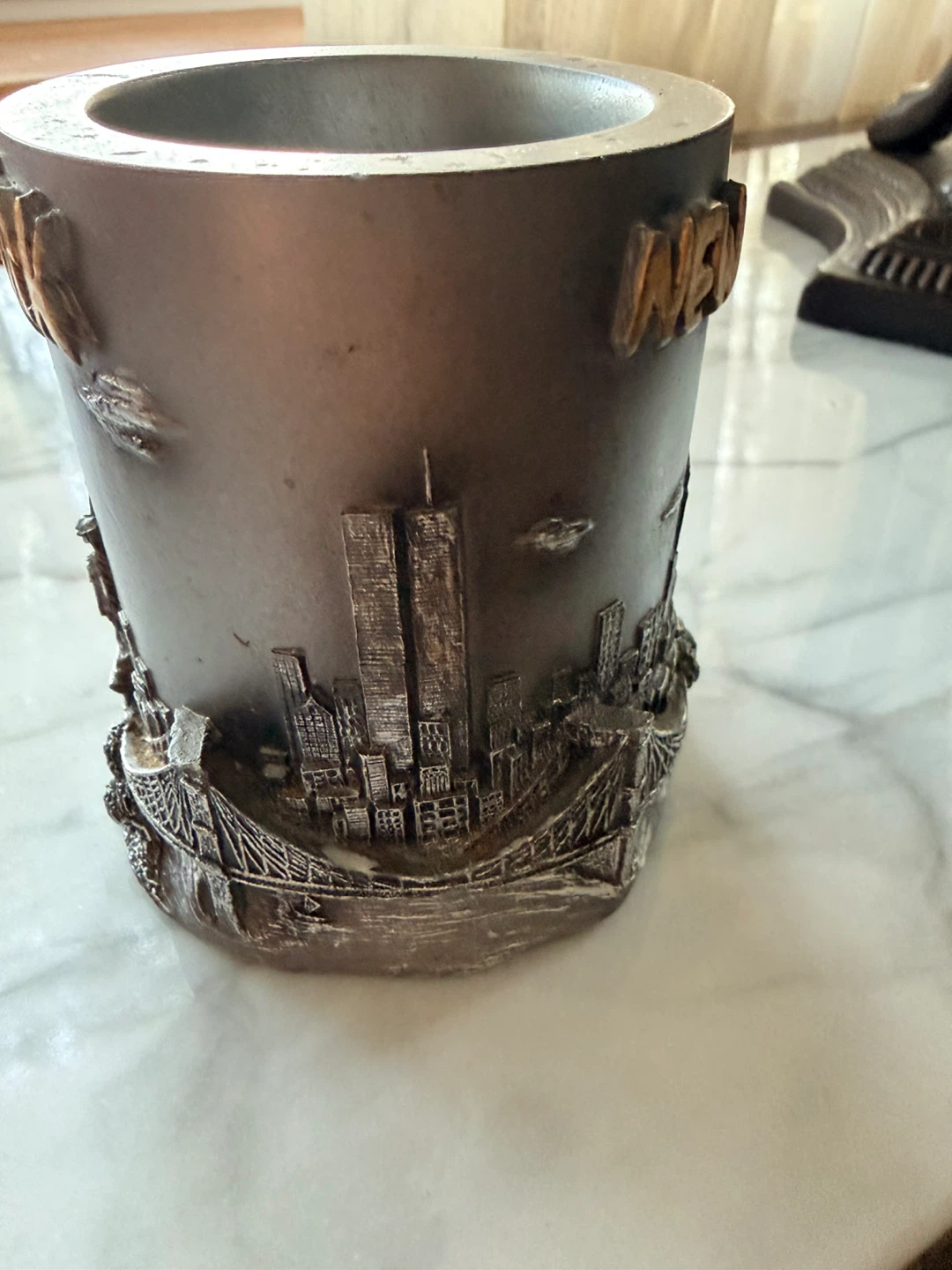 New York City Skyline Pen Holder - photo 4