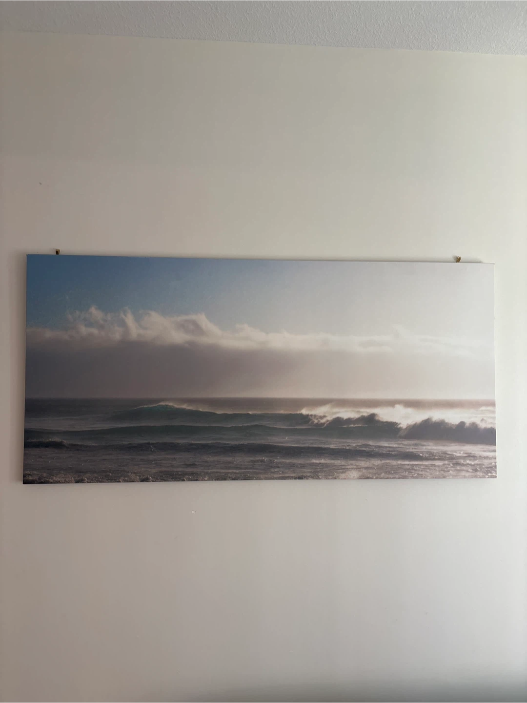 Large Ocean Wave Canvas Wall Art