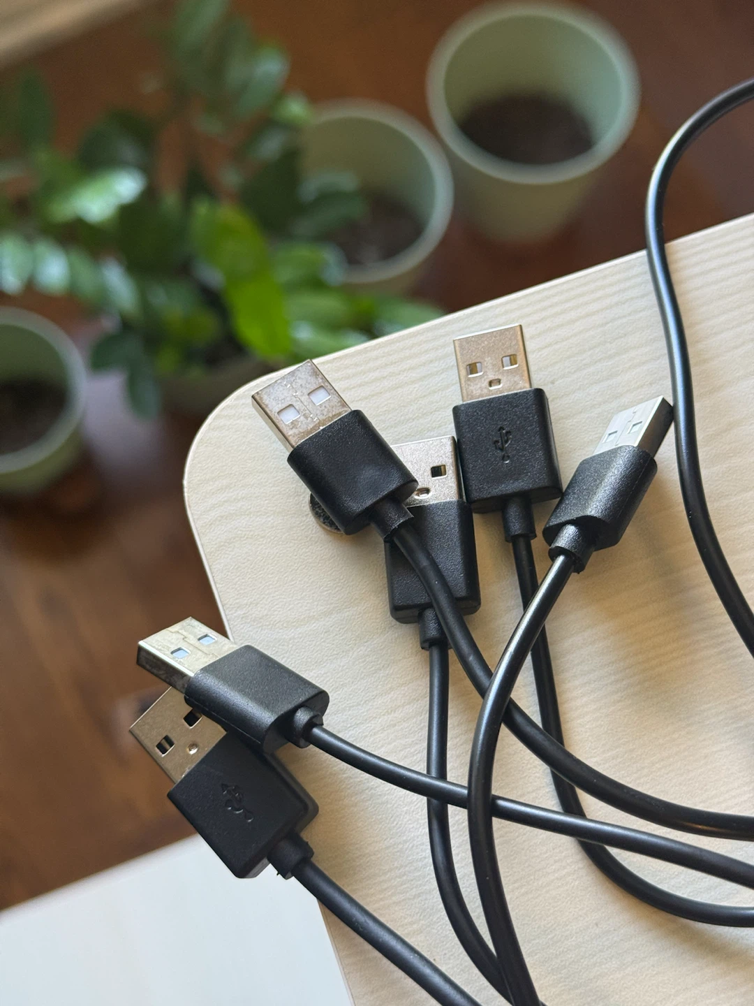 Bundle of Black USB Cables (Micro-USB / USB-C) — $10 - photo 2