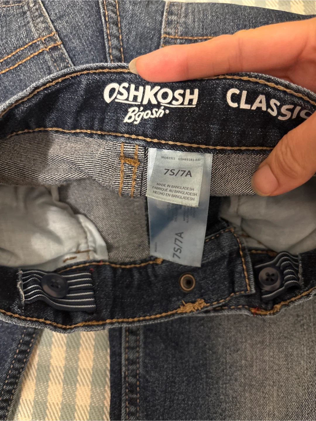OshKosh B'gosh Classic Jeans Size 7 - photo 2