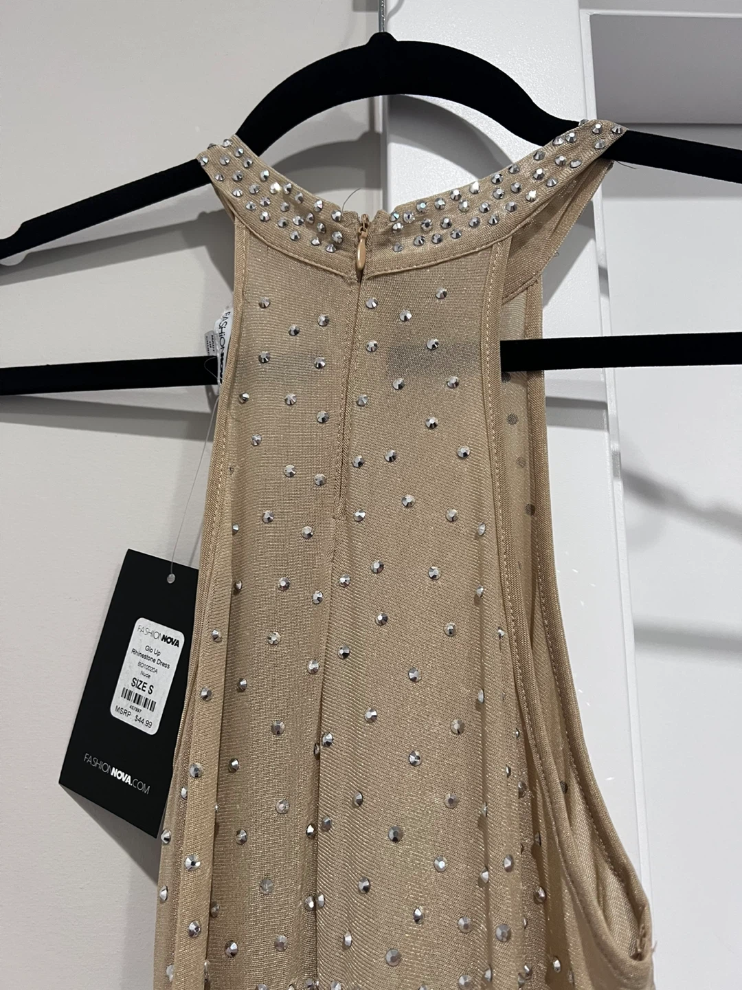 Fashion Nova Glo Up Rhinestone Dress - photo 3