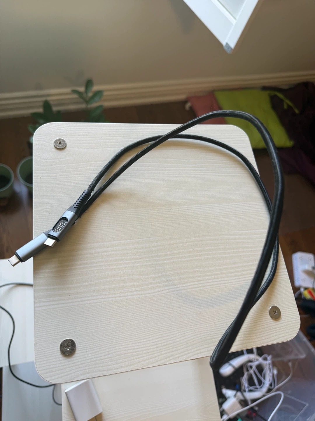 USB4 Cable with LED Digital Wattage Display — $10 (Pickup Only) - photo 2