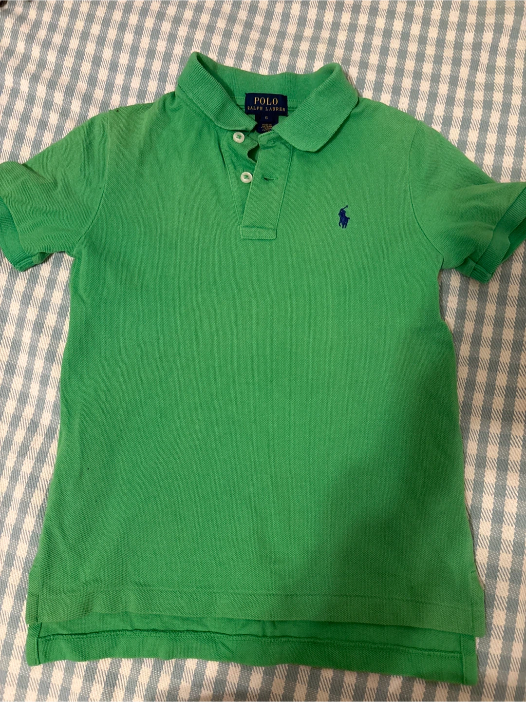 Polo Ralph Lauren Kids Green Polo Shirt
