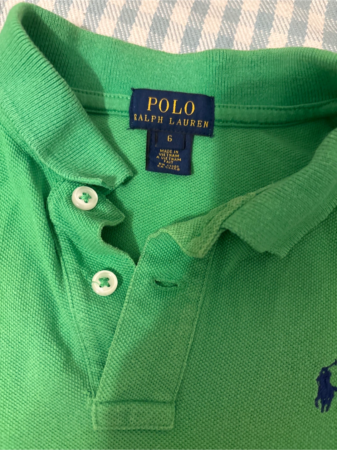 Polo Ralph Lauren Kids Green Polo Shirt - photo 2