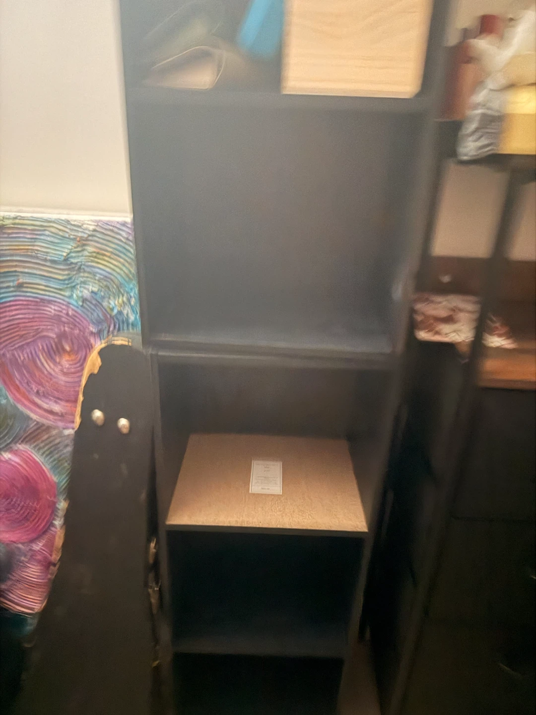 HomeStyles 3-Tier Black Bookcase - photo 3