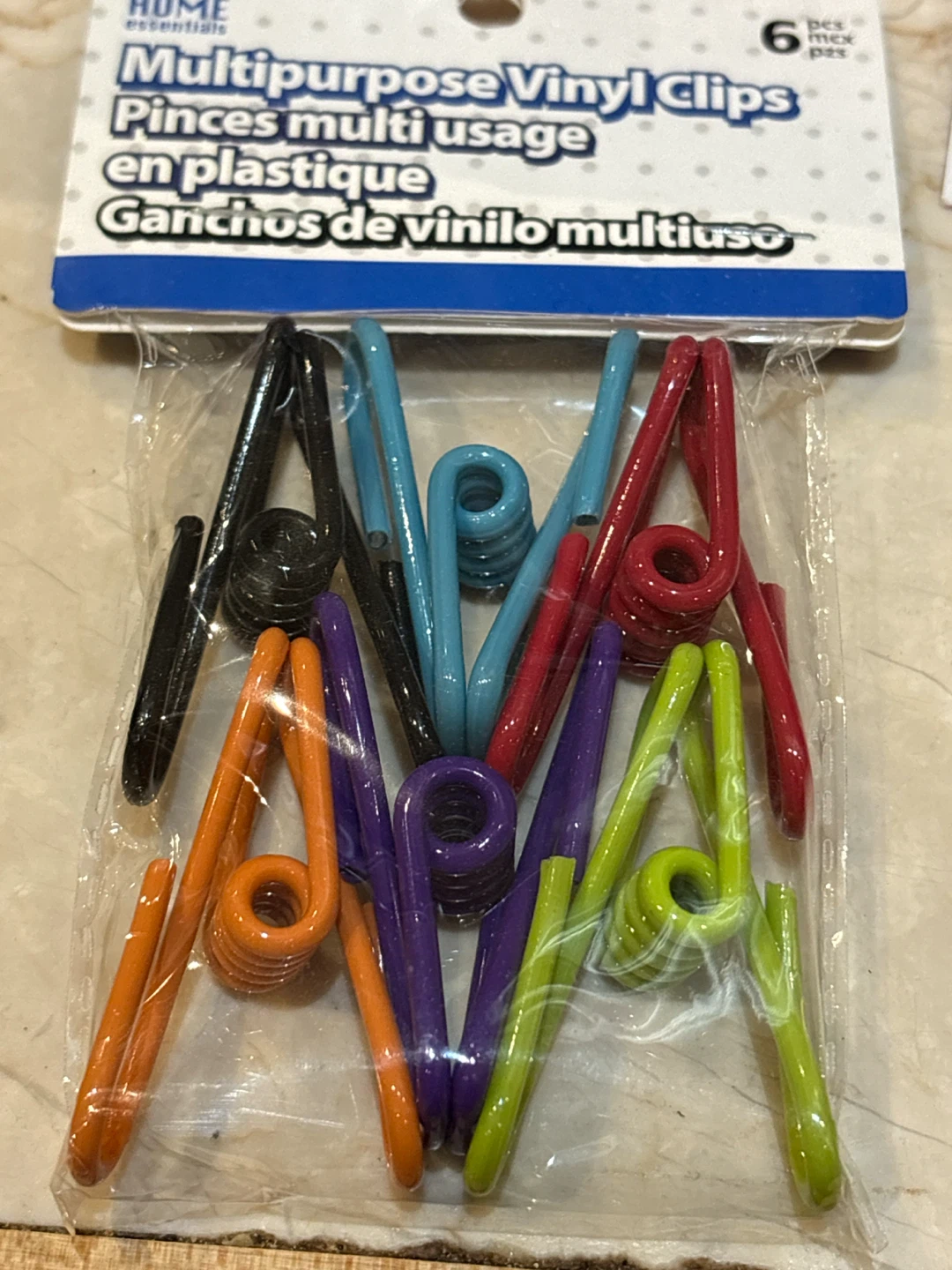 Hume Essentials Multipurpose Vinyl Clips 6 Pack