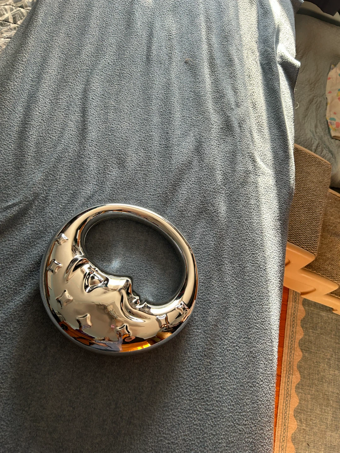 Chrome Moon clutch purse - photo 2