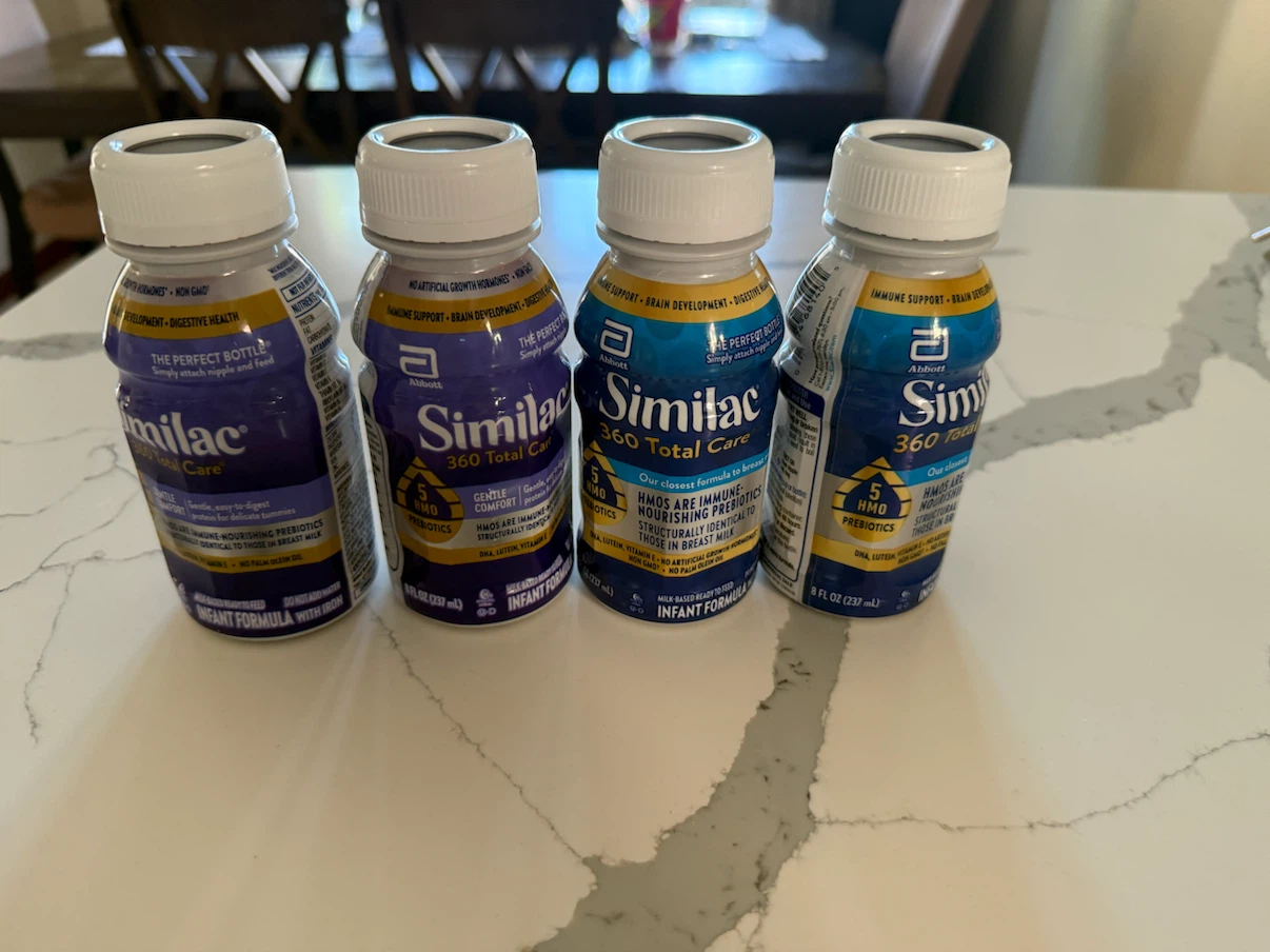 4 Pack Similac 360 Total Care Infant Formula