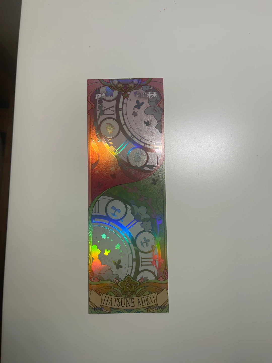 Hatsune Miku Spring Concerto Holographic Bookmark - photo 2