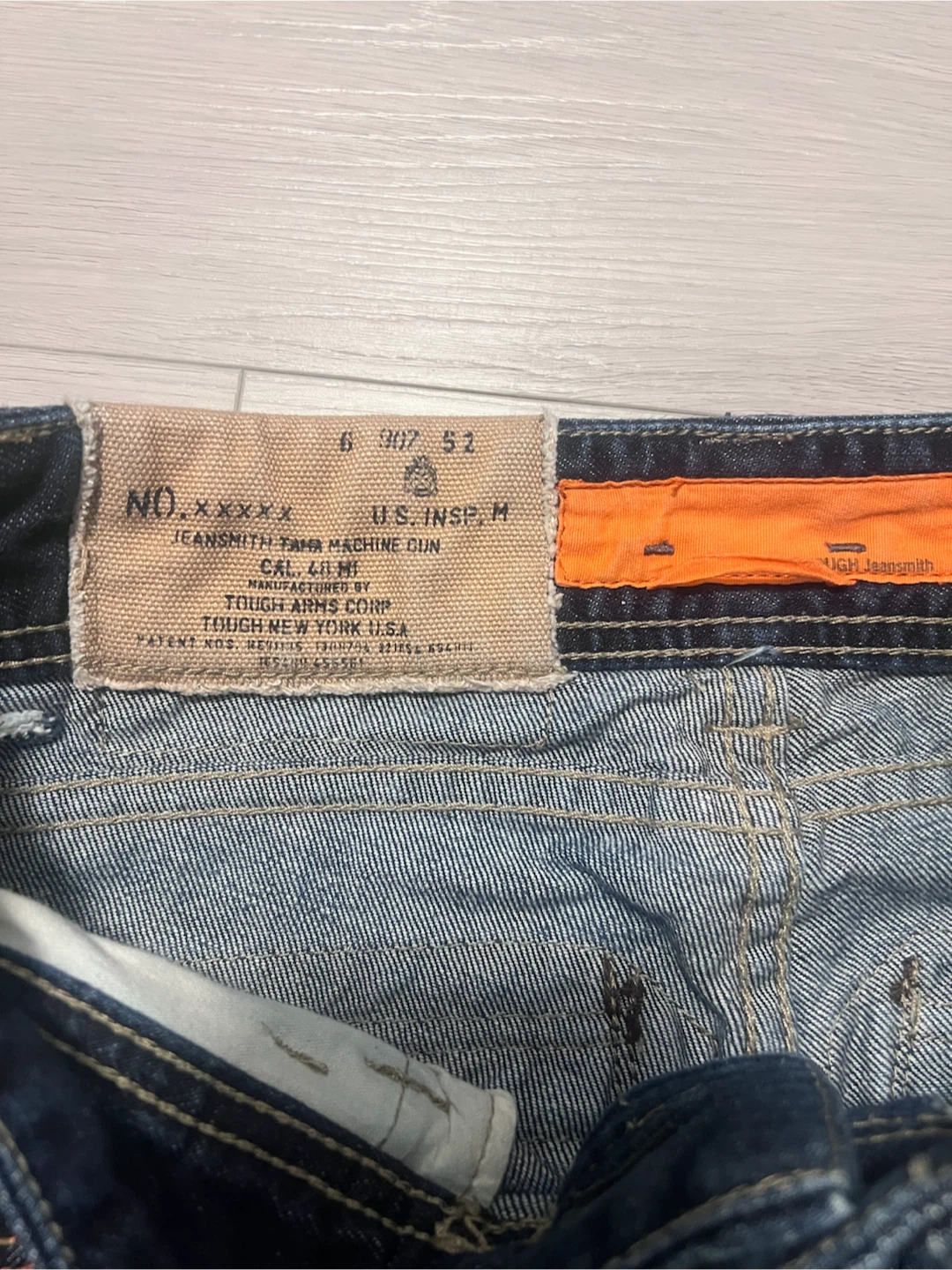 Jeansmith Machine Gun Denim Jeans - photo 3