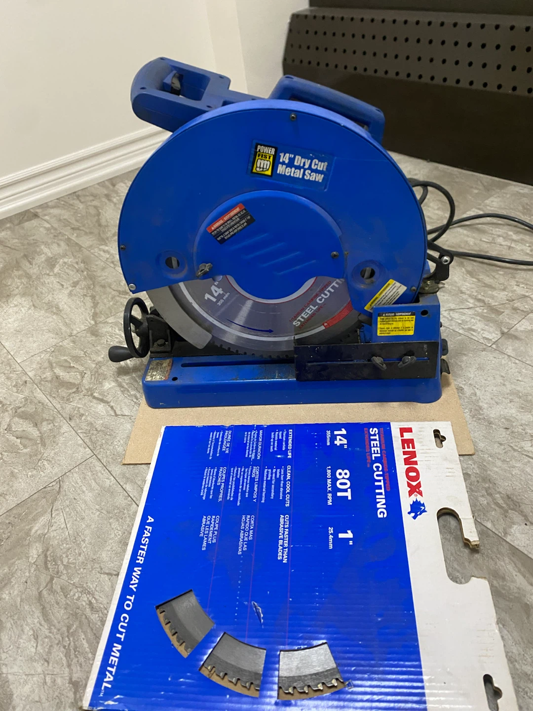 PowerFist 14" Dry Cut Metal Saw