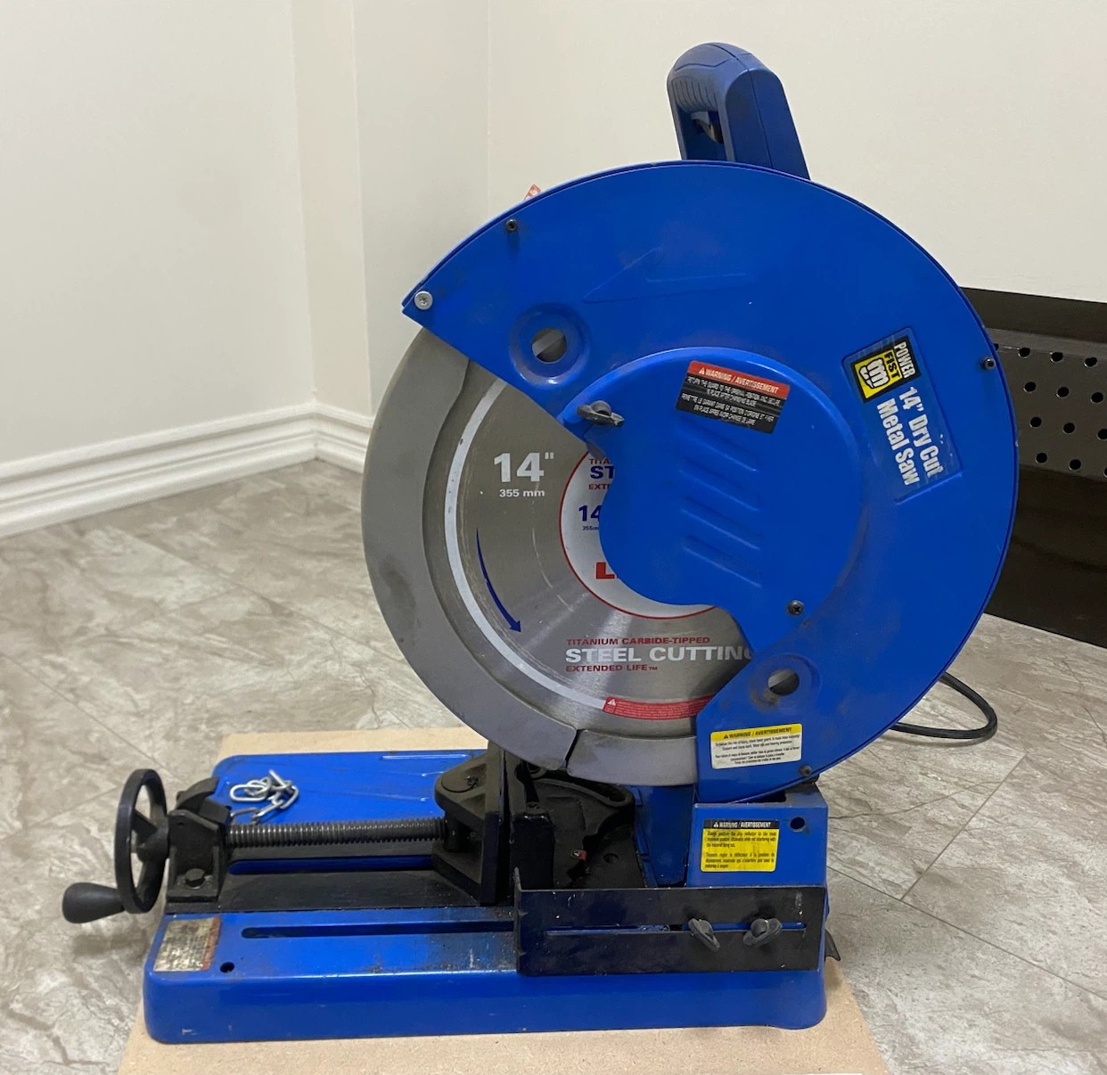 PowerFist 14" Dry Cut Metal Saw - photo 2