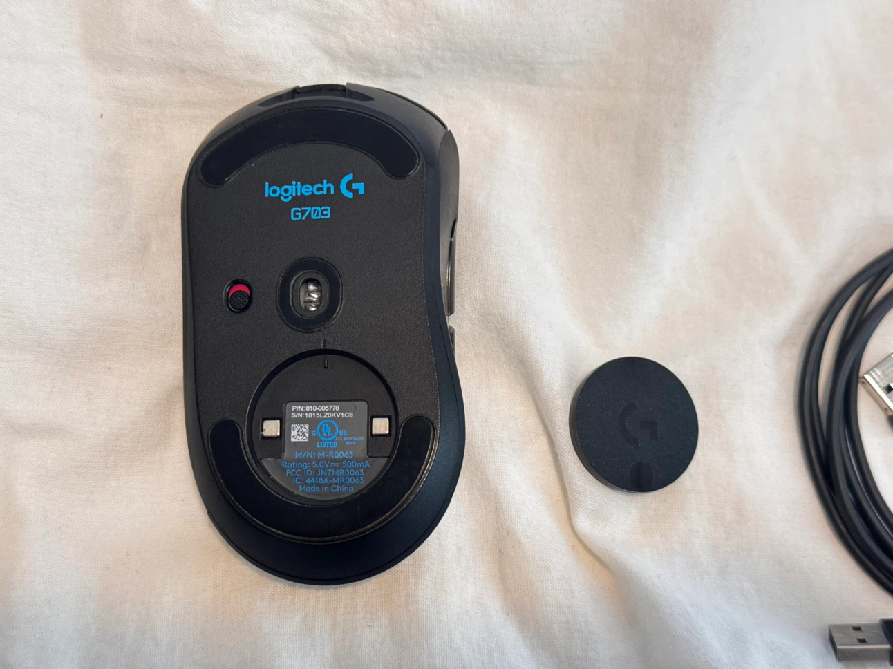 Logitech G703 Wireless Gaming Mouse - photo 2