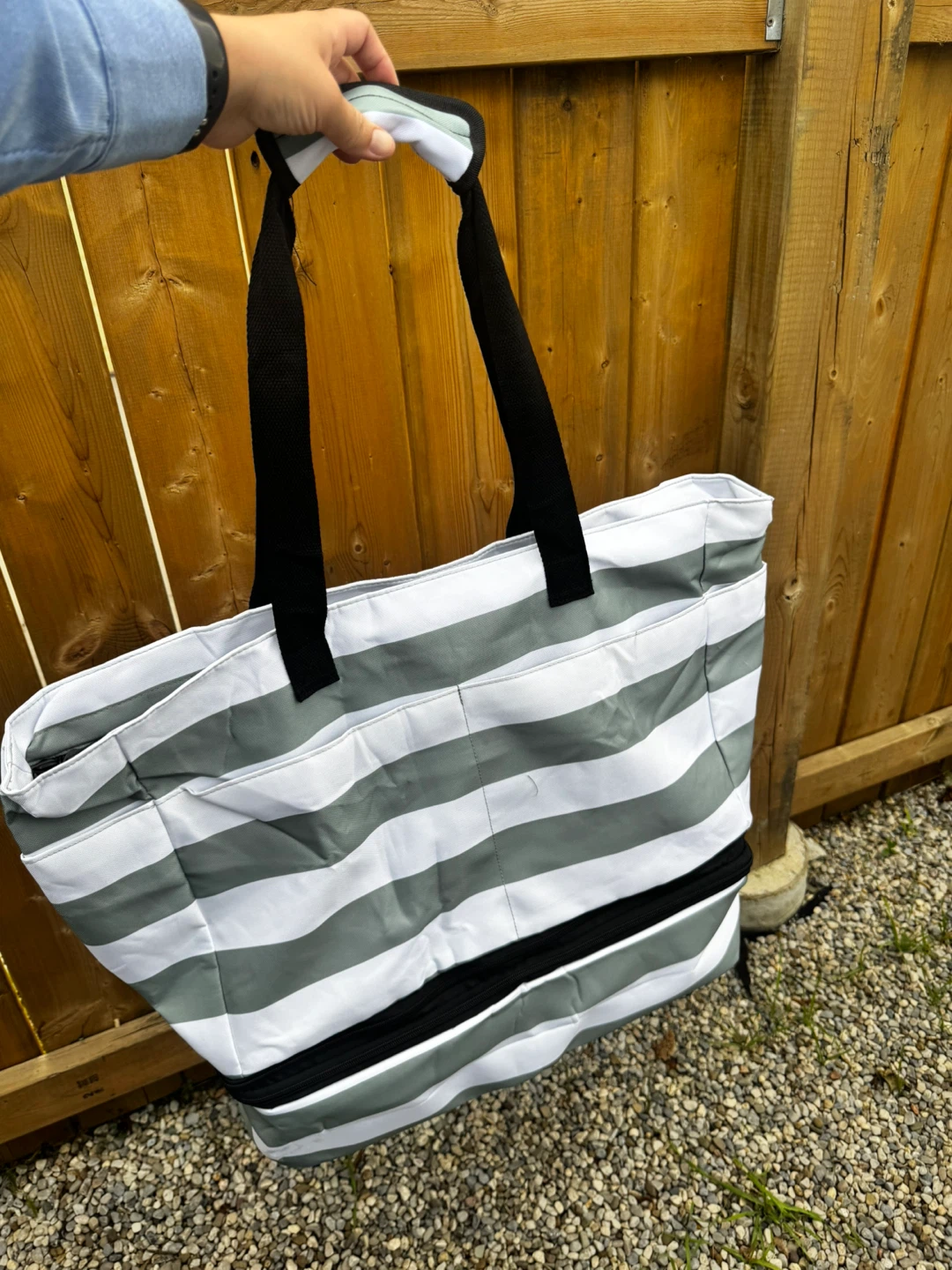 2-in-1 Insulated Beach Bag and Cooler - photo 5