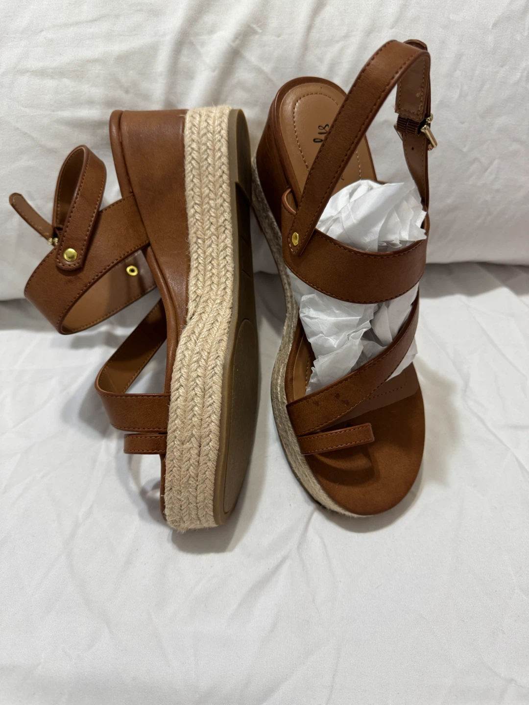 Style & Co. Brown Espadrille Wedge Sandals - photo 2