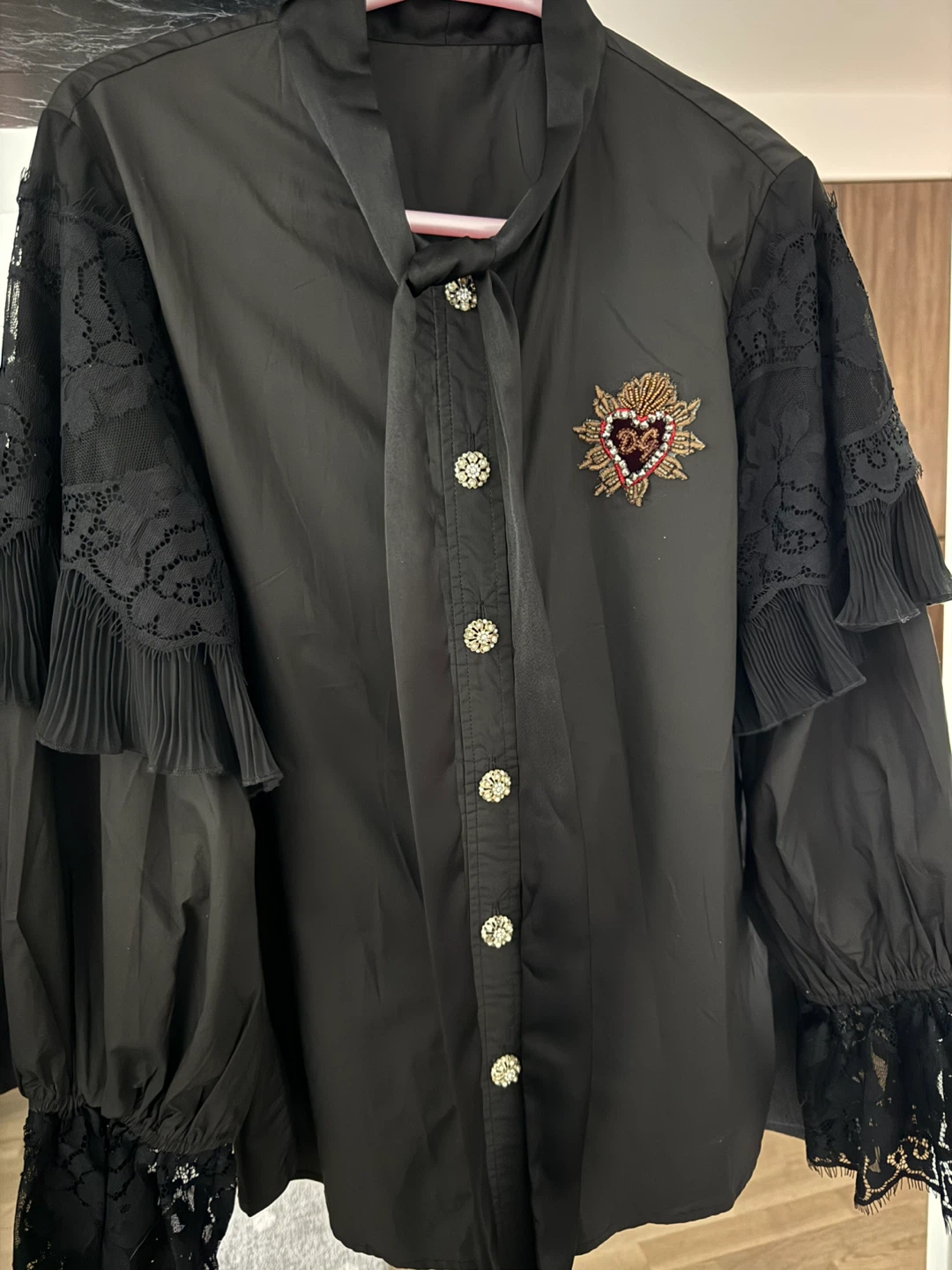 Dolce & Gabbana Black Blouse