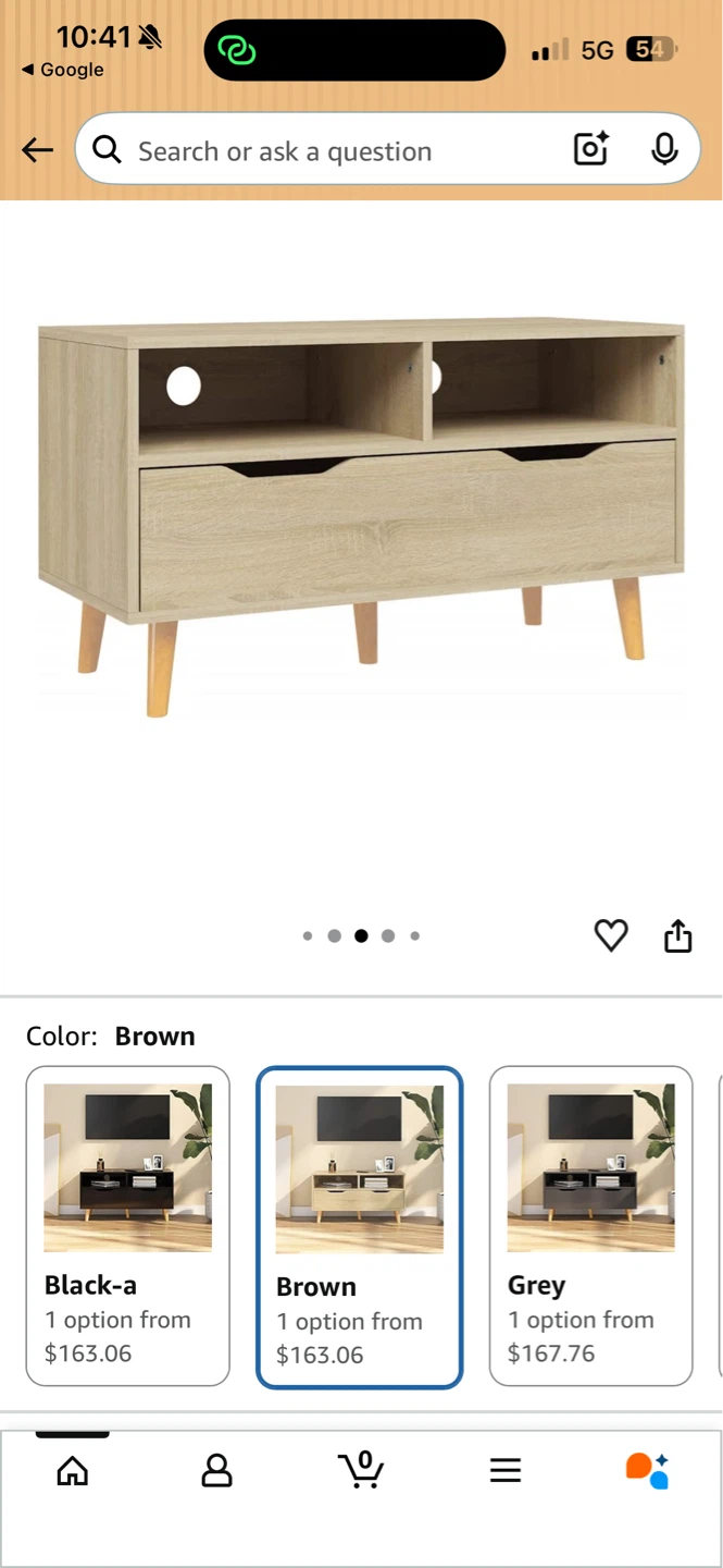 Modern Media Console TV stand Table - photo 2
