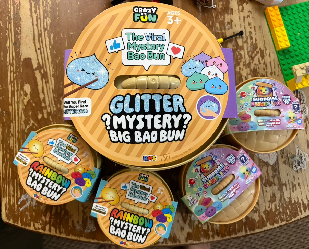 Crazy Fun Viral Mystery Bao Bun Squishy Toys
