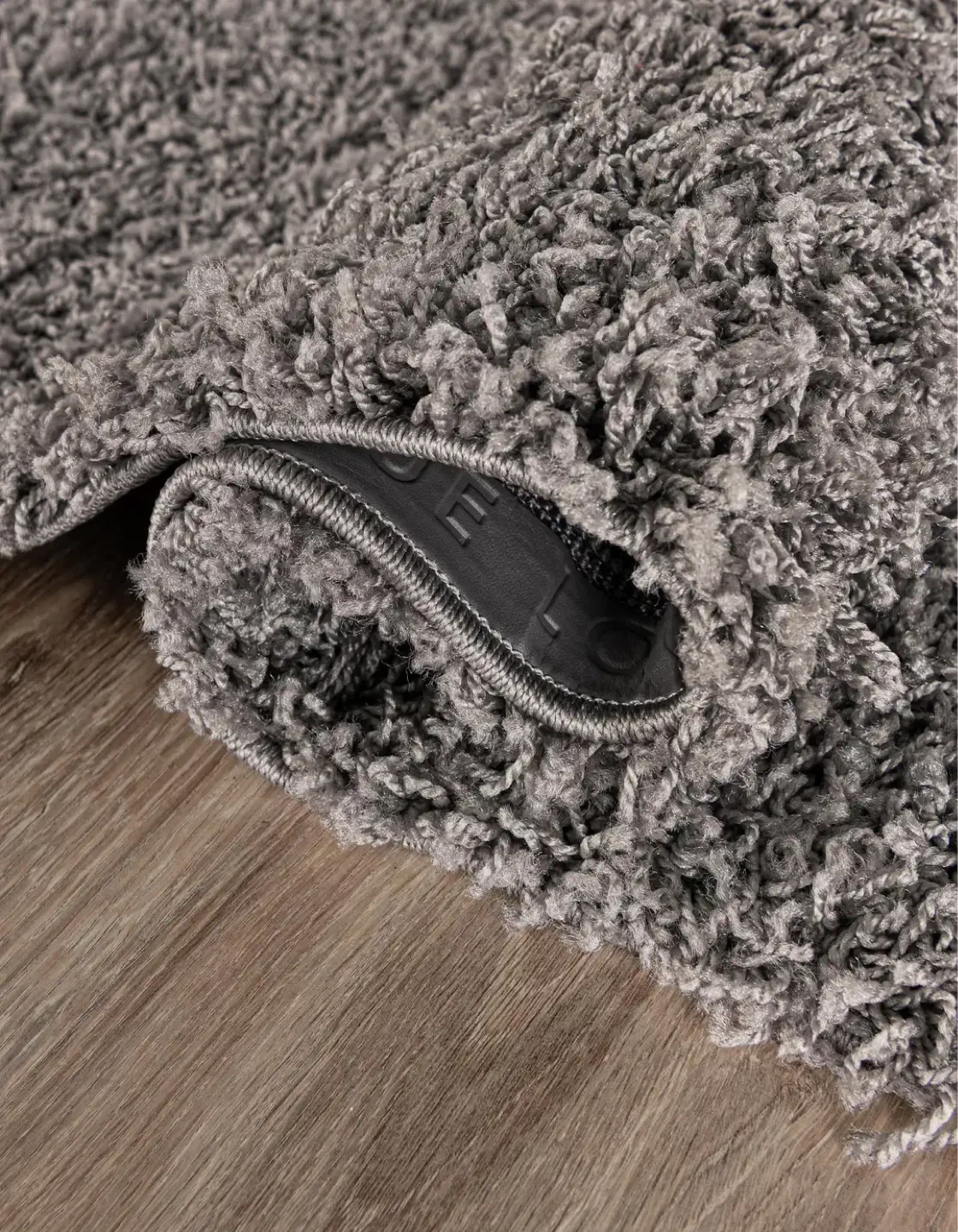 Brand New Unique Loom Solo Solid Shag Rug 8x10 – Cloud Gray - photo 3