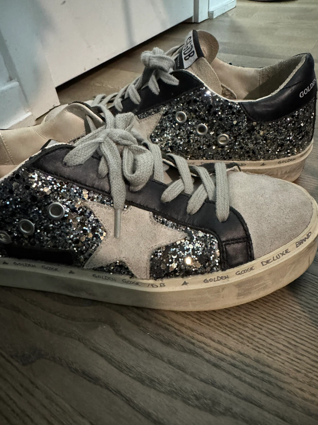 Golden Goose Deluxe Brand Glitter Sneakers - photo 5