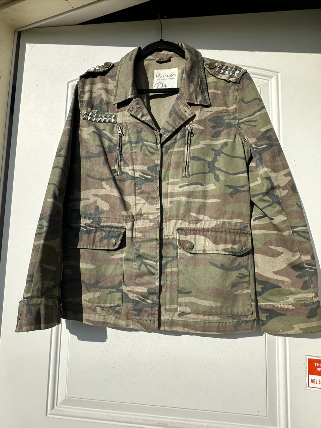 Bluenotes Camo Studded Jacket
