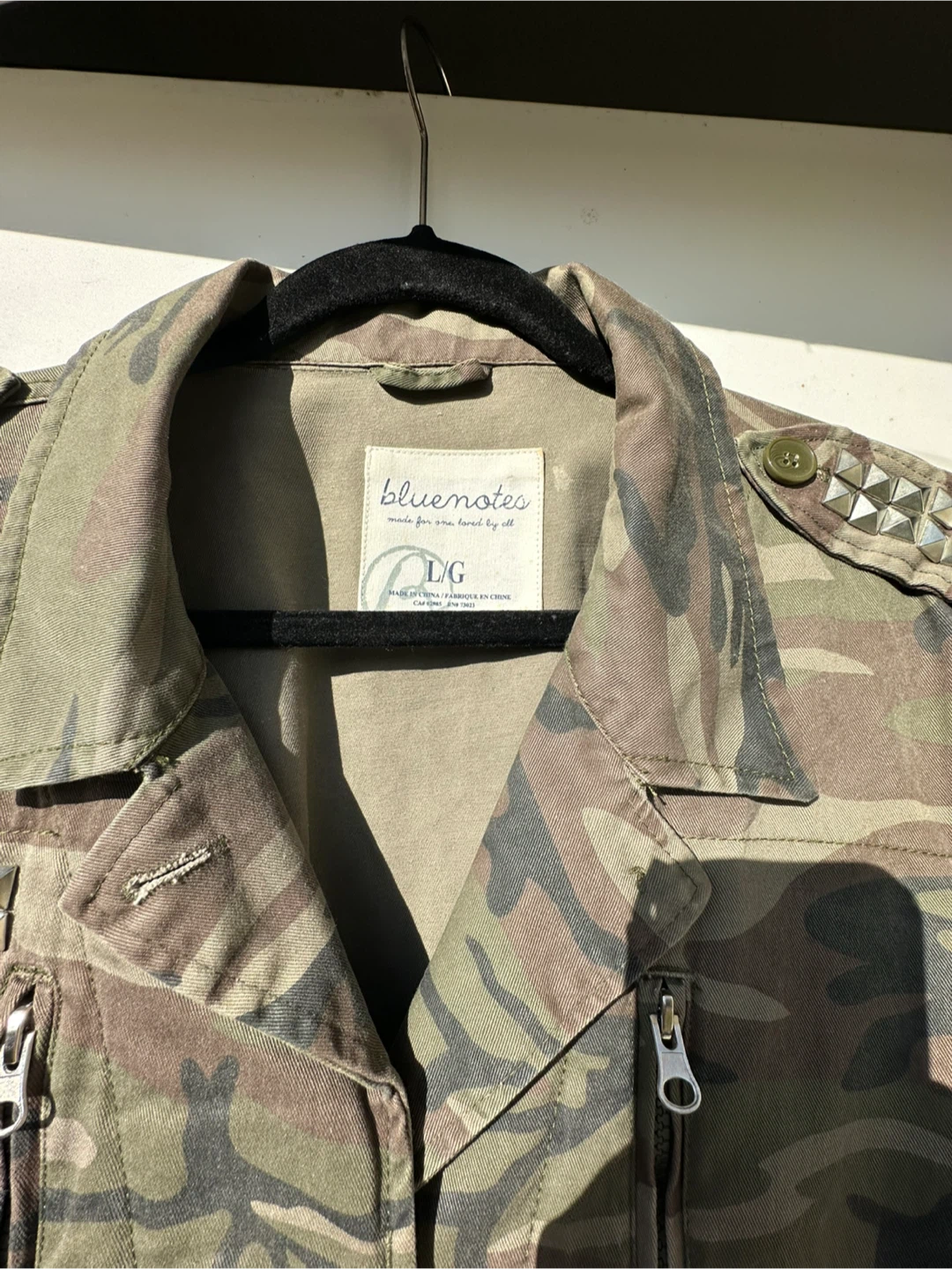 Bluenotes Camo Studded Jacket - photo 2