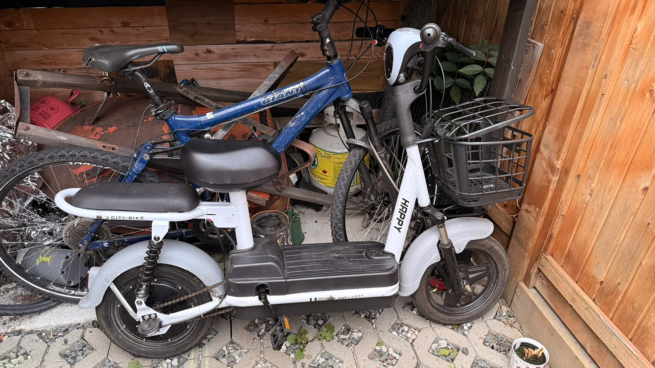 Happy Day Lucky City Bike E-Scooter